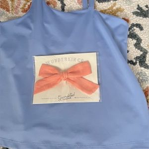 Apricot hair Bow